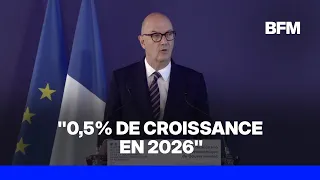 Economy Minister Roland Lescure lowers growth forecasts for 2026