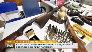 70-year-old fugitive from RJ justice system arrested in the city of Cacimbas