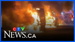 5 vehicles damaged by fire in northeast Calgary | CTV News Calgary Noon Update for August 28, 2026