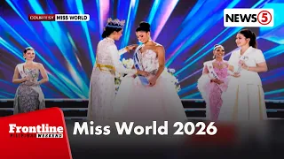 Joheirry Mola ng Dominican Republic, kinoronahan bilang Miss World 2026 | Frontline Weekend