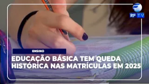 RF News - Educação básica tem queda histórica de matrículas no Brasil em 2025