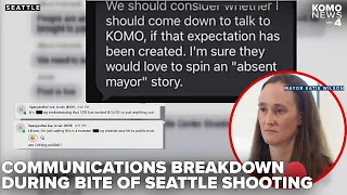 "It's embarrassing:" Seattle mayor's team group texts show confusion, conflict during mass shooting