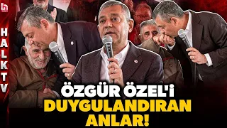 ÖZEL'İN ZOR ANLARI! Artvin'de o kişiyi görünce gözyaşlarını zor tuttu! Konuşurken boğazı düğümlendi!
