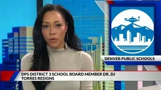 Denver Public Schools board member resigns
