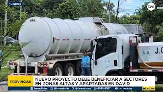 Water shortage in Chiriquí: IDAAN will inject more than 700,000 gallons in David