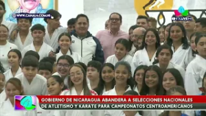 Orgullo nacional: abanderamiento de Selecciones de Atletismo y Karate 2026 ??
