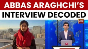 Iran's FM Abbas Araghchi: 'No Plans For Weapons Program Or Missiles That Could Reach America'