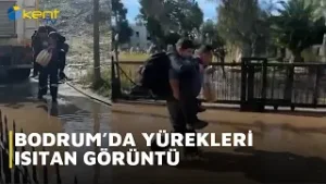 BODRUM’DA YÜREKLERİ ISITAN GÖRÜNTÜ