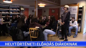 Helytörténeti előadás diákoknak