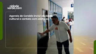 Geraldo's schedule includes cultural activity and voter outreach