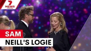 Sam Neill honoured with posthumous Logie Award | 7NEWS