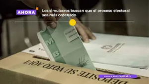Simulacro electoral evalúa tiempos y funcionamiento del preconteo de votos | Nación