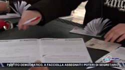 Democratic Party, Facciolla assigned secretary powers