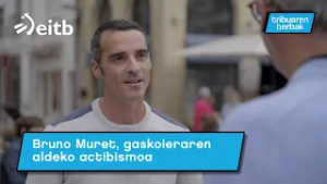 Bruno Muret, gaskoieraren aldeko aktibismoaz: ''Euskaldunen eragin handia jaso dugu hemen''