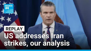 Replay: US secretary of war addresses strikes in Iran and FRANCE 24's analysis • FRANCE 24 English