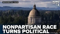 Accusations turn non-partisan Supreme Court race into debate over partisan politics
