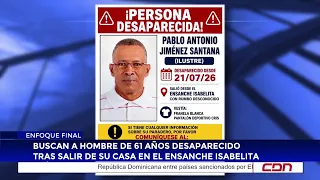 Search for 61-year-old man missing after leaving his home in Ensanche Isabelita