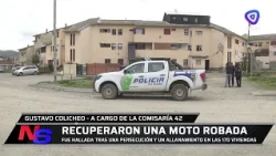 Río Negro police recover stolen motorcycle after chase and raid