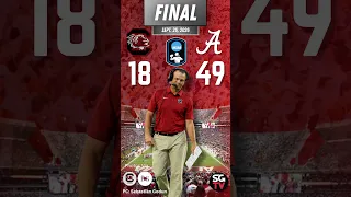 South Carolina Football vs. #8 Alabama | Sept.26, 2026