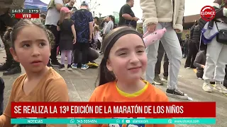 The 13th edition of the Children's Marathon is taking place