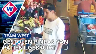 Pinpas van patiënt gestolen in ziekenhuis | Team West