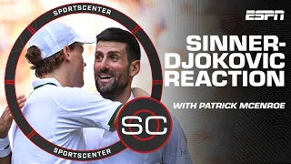 Novak Djokovic was 'DISMANTLED' by Jannik Sinner at Wimbledon 😲 - Patrick McEnroe | SportsCenter