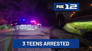 3 Gresham teens arrested after shooting at Rocky Butte, police chase