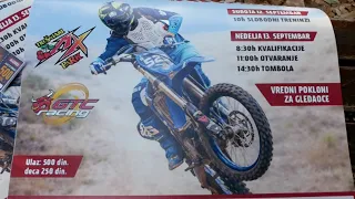 Šampionat Srbije u moto krosu, Trešnjari, 12. septembar