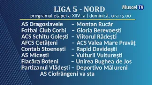 jurnal MUSCEL TV 27 02 2026 SPORT | MAI ÎNCERCĂM O DATĂ: SE REIA LIGA 5 NORD
