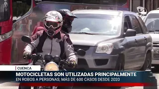 Motocicletas son utilizadas principalmente en robos a personas; más de 600 casos desde 2020