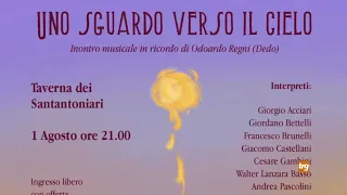 "A Look Towards the Sky" musical gathering in Gubbio