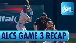 Rays fall 3-2 in ALCS Game 3, trail series 2-1