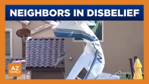 Plane crash into Phoenix homes forces neighborhood evacuation