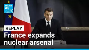 Replay: Emmanuel Macron announces France to increase size of nuclear arsenal • FRANCE 24 English