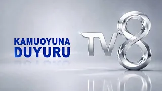 KAMUOYUNA DUYURU TV8 Yeni Frekans Bilgileri Kurulumu