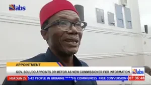 Gov  Soludo Appoints Mefor As New Commissioner For Information
