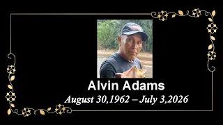 Death Announcement - Alvin Adams