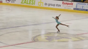 Krasobruslařské naděje se představily ve Velké ceně