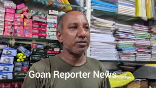 Goan Reporter::: Robbery was reported at a bookshop in Mapusa during the early hours of Friday.