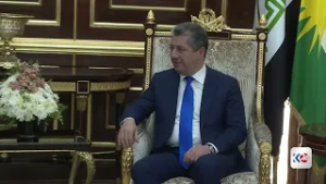 سەرۆکوەزیران مەسرور بارزانی پێشوازی لە قوسەی مەحبوبە کرد