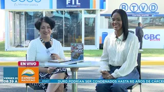 Mayelin Soriano presents her book and shares an inspiring message