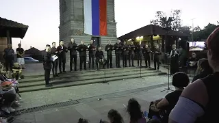 Crkveni hor SVETI KNEZ LAZAR priredio VIDOVDANSKI KONCERT na platou crkve Lazarice