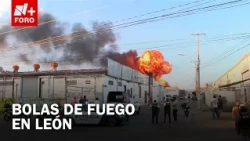 Explosions and fire at chemical plant in León trigger evacuations