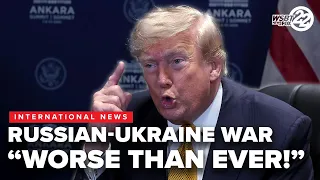 Trump says Russia Ukraine war is worse than ever   NATO summit