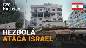 HEZBOLÁ entra en la GUERRA y ATACA el norte de ISRAEL |RTVE Noticias