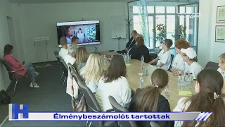 Élménybeszámolót tartottak – ZTV Híradó 2026-09-30