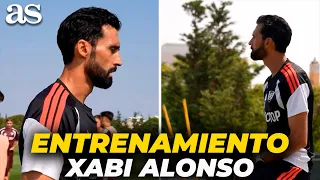 This is what ARBELOA'S first TRAINING sessions at FULHAM look like: pace and INTENSITY