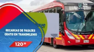 RECARGAS DE PASAJES GRATIS EN TRANSMILENIO - Noticias en 120 segundos