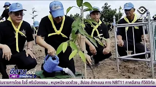 Yasothon Joins Forces to Plant 3,000 Trees, Building a Sustainable Community Forest | Isan Today,...