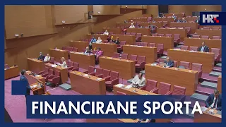 Rasprava o financiranju sporta u Saboru